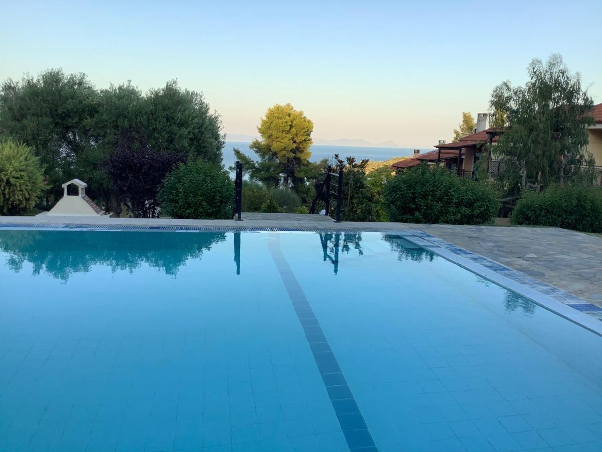 Amazing Villa With Views Sea In Paliouri Exterior photo